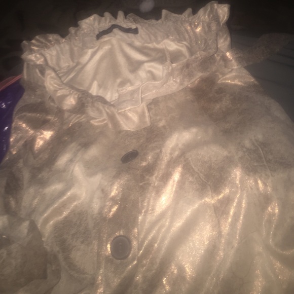 Zara metallic effect faded skirt💥size Medium - Picture 5 of 5